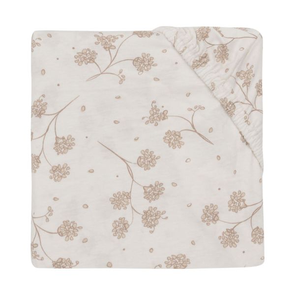Jollein Hoeslaken Jersey 60x120cm - Leafy Dreams