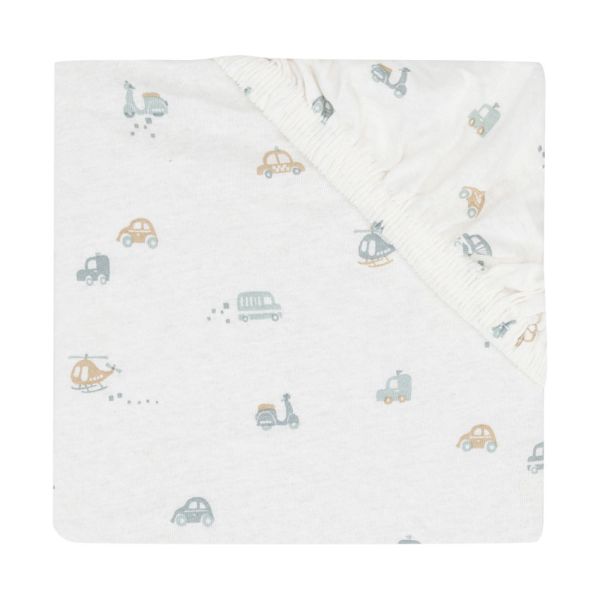 Jollein On The Go Hoeslaken Jersey - 70/75 x 140/150 cm Jollein On The Go Hoeslaken Jersey - 70/75 x 140/150 cm