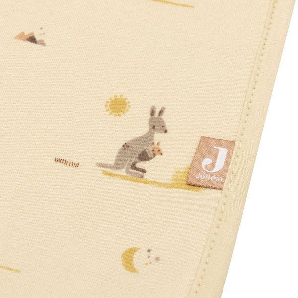 Jollein Wiegdeken - Jersey - 75 x 100 cm - Kangaroots Jollein Wiegdeken - Jersey - 75 x 100 cm - Kangaroots