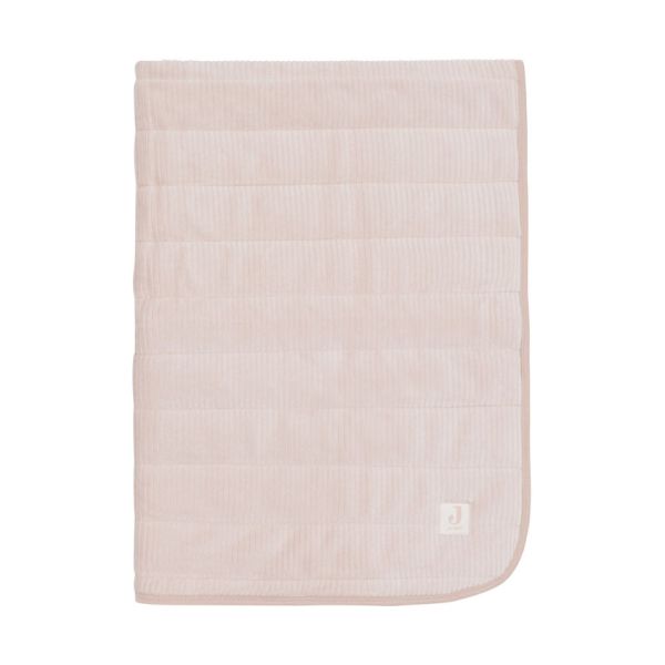 Jollein Deken Wieg 75x100cm Velvet Rib - Wild Rose Jollein Deken Wieg 75x100cm Velvet Rib - Wild Rose