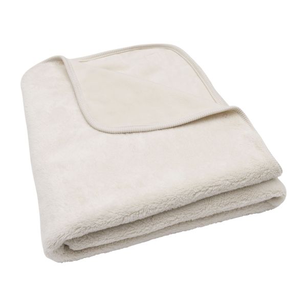 Jollein Deken Ledikant – Basic Jersey/Sherpa – 100 x 150 cm – Oatmeal