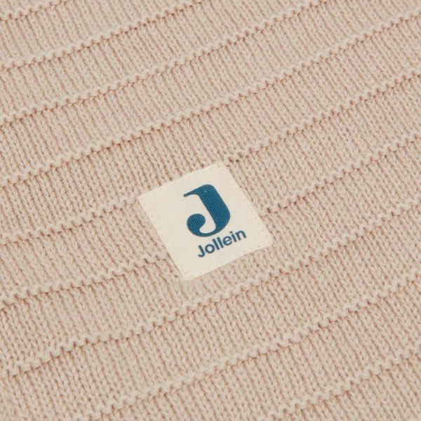 Jollein Ledikantdeken Velvet Pure Knit Nougat 100 x 150 cm