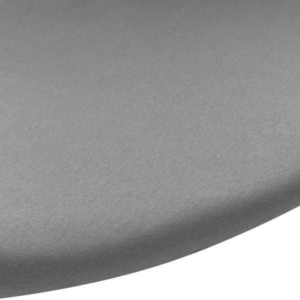 Meyco Hoeslaken Boxmatras Jersey Rond Grijs 90/95 cm Meyco Hoeslaken Boxmatras Jersey Rond Grijs 90/95 cm
