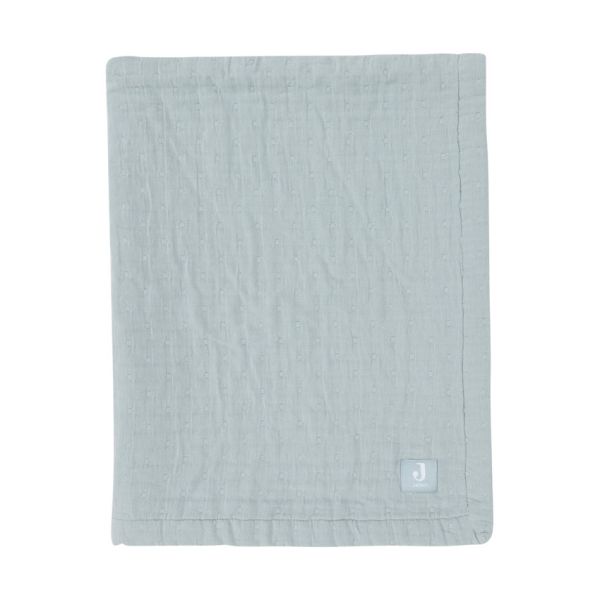 Jollein Deken - 75 x 100 cm - Hydrofiel - Jacquard Sea Green Jollein Deken - 75 x 100 cm - Hydrofiel - Jacquard Sea Green
