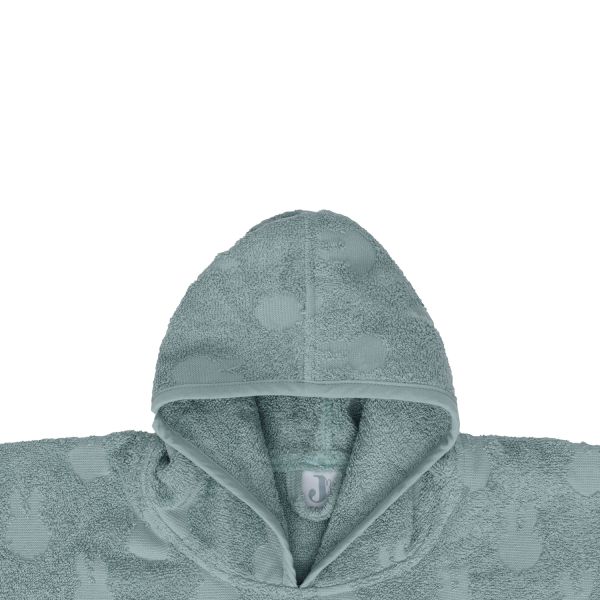 Jollein Miffy Jacquard Badponcho - Badstof - Sea Green