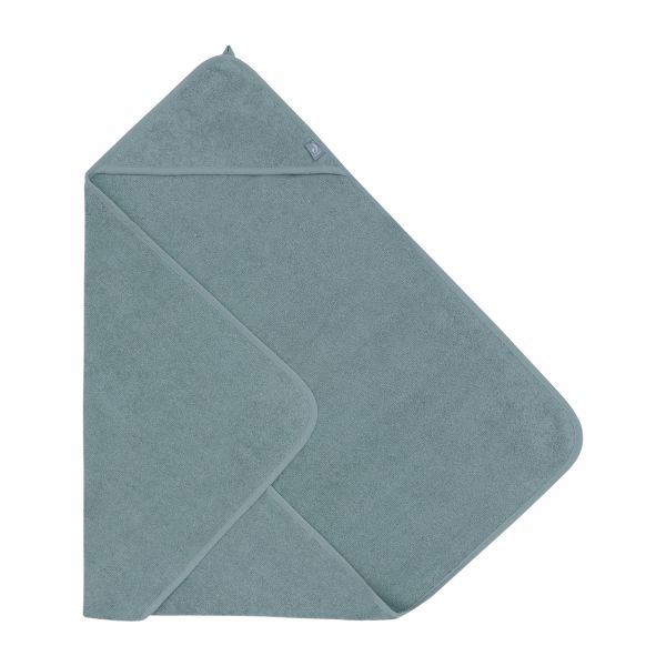 Jollein Badcape - 100x100cm - Badstof - Sea Green Jollein Badcape - 100x100cm - Badstof - Sea Green