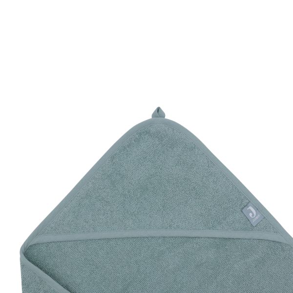 Jollein Badcape - 100x100cm - Badstof - Sea Green Jollein Badcape - 100x100cm - Badstof - Sea Green