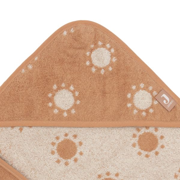 Jollein Badcape Badstof 75x75cm Jacquard Sun