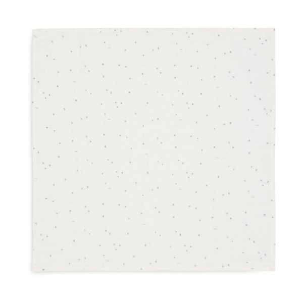 Jollein Twinkling Small Multidoek - 3 Pack - 70 x 70 cm - Hydrofiel - Sea Green