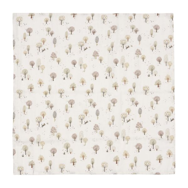 Jollein Hydrofiele Doek Small 70x70 cm - Tiny Park – 3 Stuks