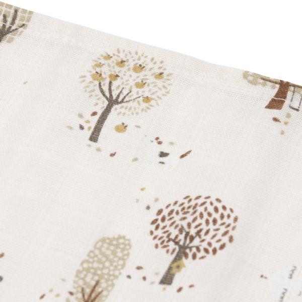 Jollein Hydrofiele Doek - Tiny Park - Large - 115x115 cm - 2 Stuks Jollein Hydrofiele Doek - Tiny Park - Large - 115x115 cm - 2 Stuks