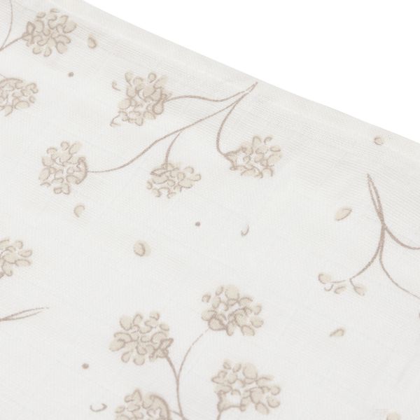 Jollein Hydrofiele Doek - Leafy Dreams - Large - 115x115 cm - 2 Stuks Jollein Hydrofiele Doek - Leafy Dreams - Large - 115x115 cm - 2 Stuks