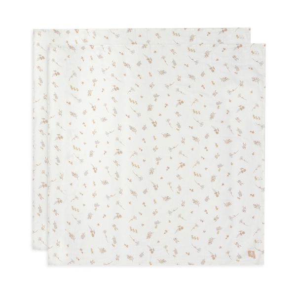 Jollein Riverside Large Multidoek - 2 Pack - 115 x 115 cm - Hydrofiel Jollein Riverside Large Multidoek - 2 Pack - 115 x 115 cm - Hydrofiel