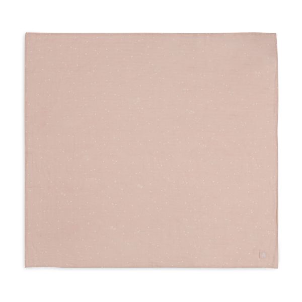 Jollein Twinkling Large Multidoek - 2 Pack - 115 x 115 cm - Hydrofiel - Wild Rose Jollein Twinkling Large Multidoek - 2 Pack - 115 x 115 cm - Hydrofiel - Wild Rose