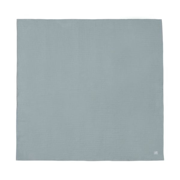 Jollein Hydrofiele Doek Large - 2 Stuks - 115 x 115 cm - Sea Green/Ivory 