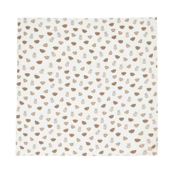Jollein Miffy And Friends Hydrofiele Doek Large - 2 Stuks - 115 x 115 cm Jollein Miffy And Friends Hydrofiele Doek Large - 2 Stuks - 115 x 115 cm