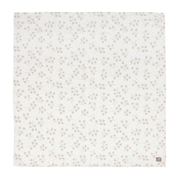 Jollein Hydrofiele Doek - Leafy Dreams - Large - 115x115 cm - 2 Stuks Jollein Hydrofiele Doek - Leafy Dreams - Large - 115x115 cm - 2 Stuks