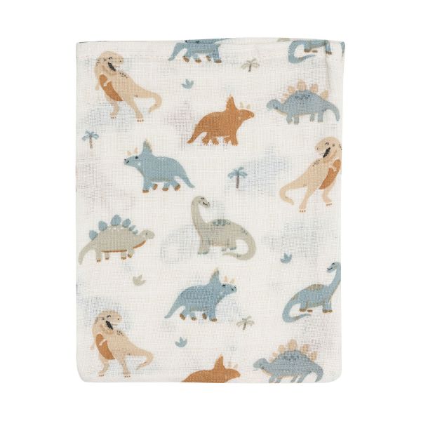 Jollein Roarsome Washandje - 3 Pack - 15 x 20 cm - Hydrofiel