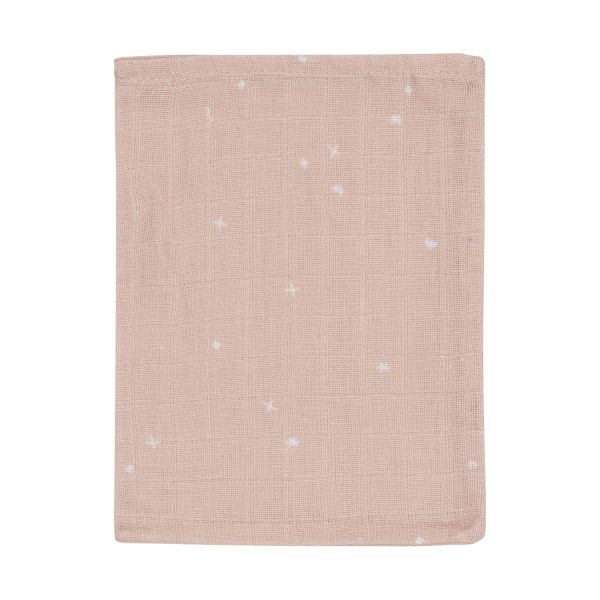 Jollein Twinkling Washandje - 3 Pack - 15 x 20 cm - Hydrofiel - Wild Rose Jollein Twinkling Washandje - 3 Pack - 15 x 20 cm - Hydrofiel - Wild Rose