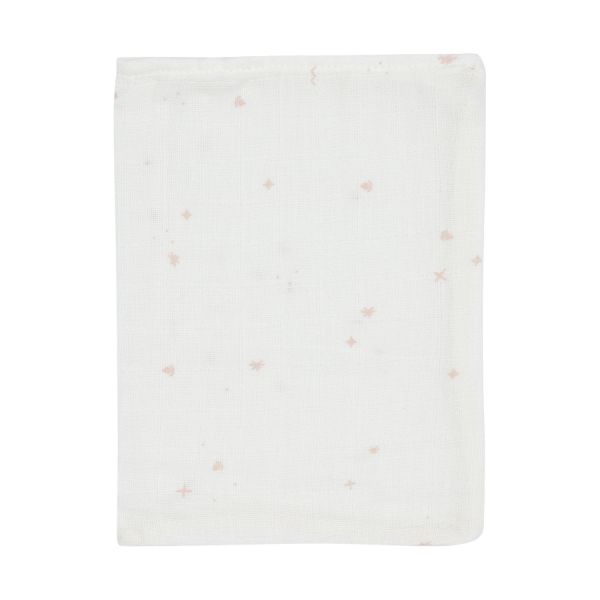 Jollein Twinkling Washandje - 3 Pack - 15 x 20 cm - Hydrofiel - Wild Rose Jollein Twinkling Washandje - 3 Pack - 15 x 20 cm - Hydrofiel - Wild Rose