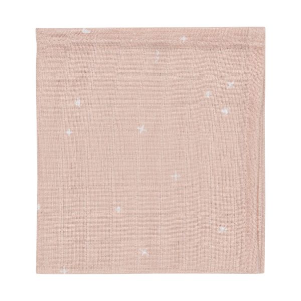 Jollein Twinkling Monddoekje - 3 Pack - 31 x 31 cm - Hydrofiel - Wild Rose Jollein Twinkling Monddoekje - 3 Pack - 31 x 31 cm - Hydrofiel - Wild Rose