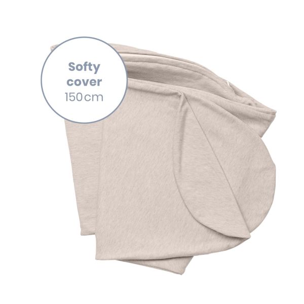 Doomoo Hoes Voedingskussen Softy - Chine Sand Doomoo Hoes Voedingskussen Softy - Chine Sand