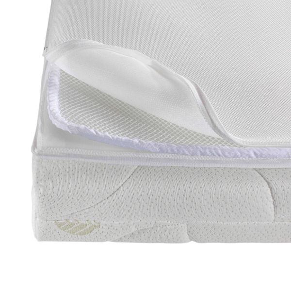 ZZZOO Ledikantmatras Incl. Topper Airgosafe - Beer - 60 x 120 x 13 cm