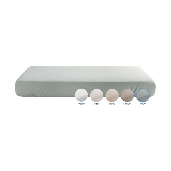 ZZZOO Airgosafe Hoeslaken Wieg - 40/50 x 80 cm - Sage ZZZOO Airgosafe Hoeslaken Wieg - 40/50 x 80 cm - Sage