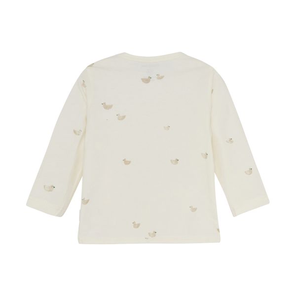 Noppies Nour Overslagshirt - Animals Pattern - Maat 56 - Offwhite