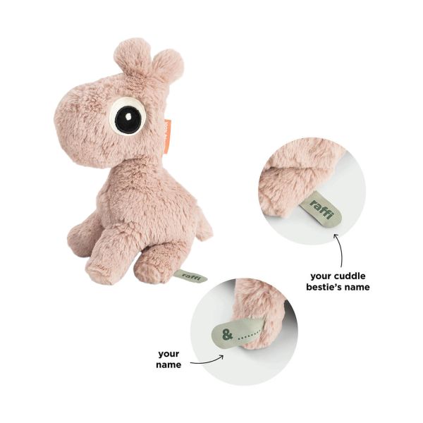 Done By Deer Raffi Knuffelvriendje - 26 cm - Powder Done By Deer Raffi Knuffelvriendje - 26 cm - Powder