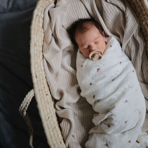 Frigg Rope Fopspeen - 0-6 mnd (2 stuks) - Cream/Croissant