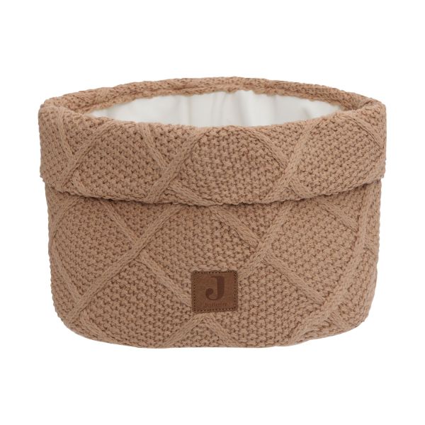 Jollein Check Knit Commodemandje - Biscuit