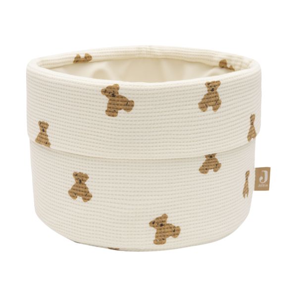 Jollein Commodemandje - Mini Teddy Bear - Little Waffle Jollein Commodemandje - Mini Teddy Bear - Little Waffle