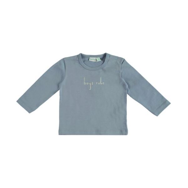Babylook Boys T-Shirt - Mt.56 - Faded Denim Babylook Boys T-Shirt - Mt.56 - Faded Denim
