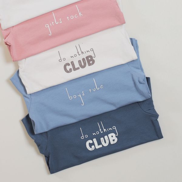 Babylook Do Nothing Club T-Shirt - Mt.56 - Bering Sea Babylook Do Nothing Club T-Shirt - Mt.56 - Bering Sea