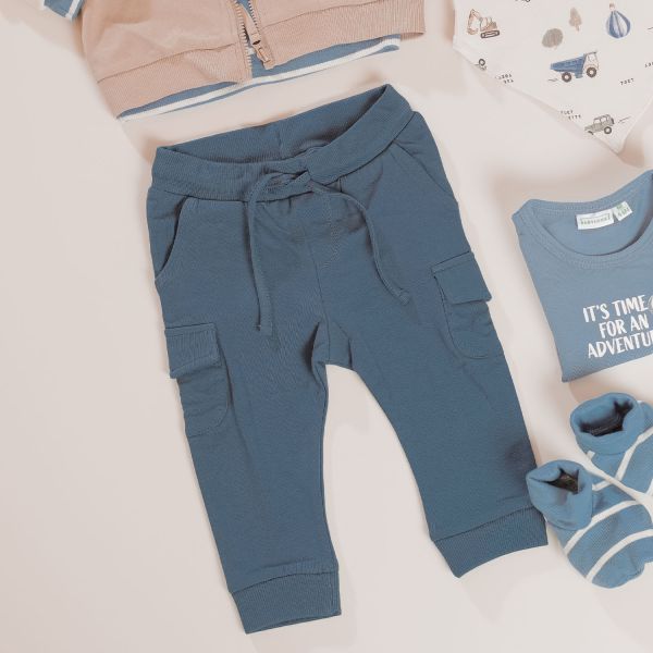 Babylook Pockets Broek - Maat 68 - Bering Sea