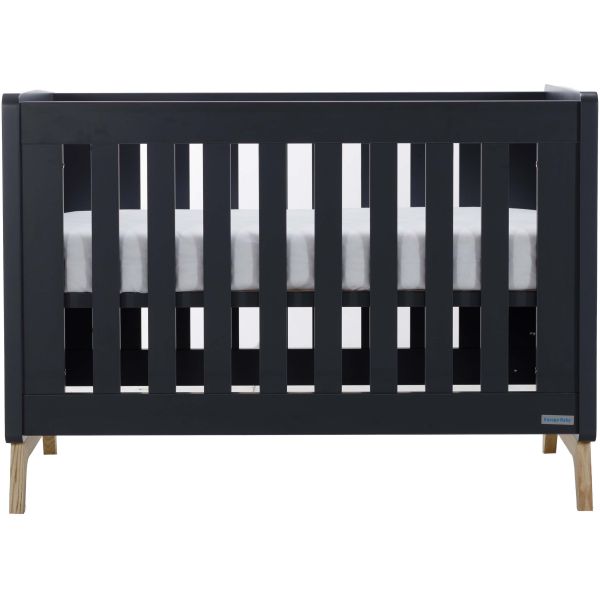 Europe Baby Iglo Ledikant 60 x 120 cm/Commode/Hanglegkast 2-deurs - Grijs