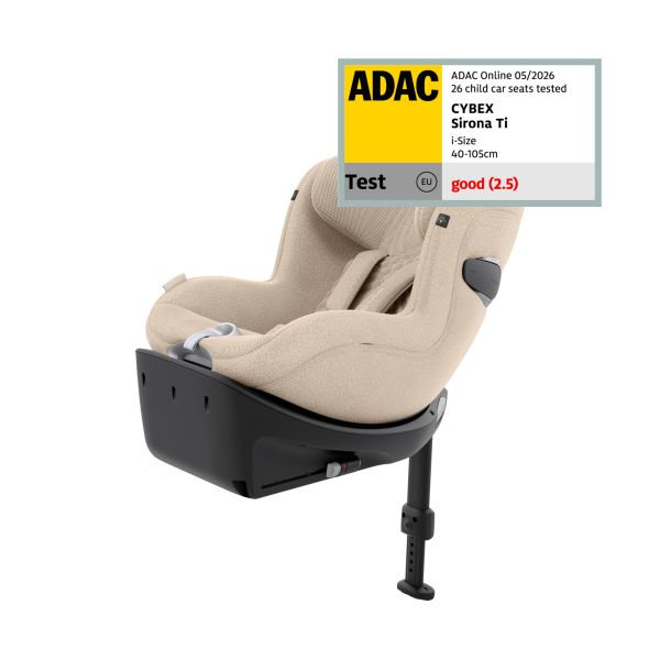 Cybex Sirona Ti I-Size Plus Autostoel - Cozy Beige/Beige Cybex Sirona Ti I-Size Plus Autostoel - Cozy Beige/Beige