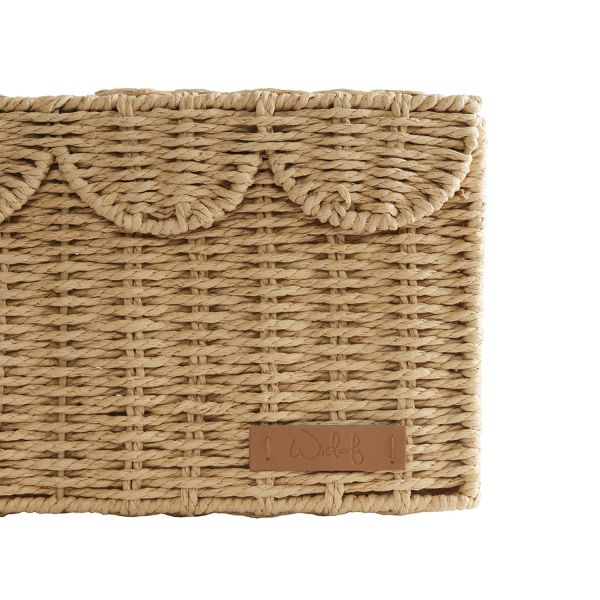 Witlof for Kids Mandje met Deksel – Geweven Witlof for Kids Mandje met Deksel – Geweven