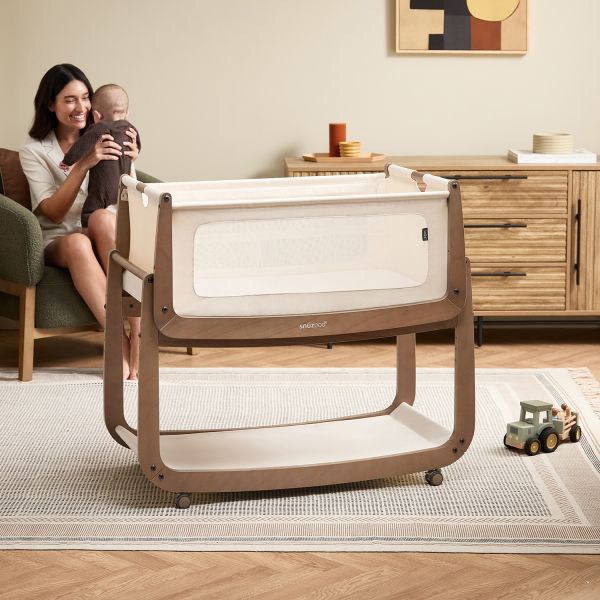 Snuz Co-Sleeper SnüzPod⁵ - Walnut
