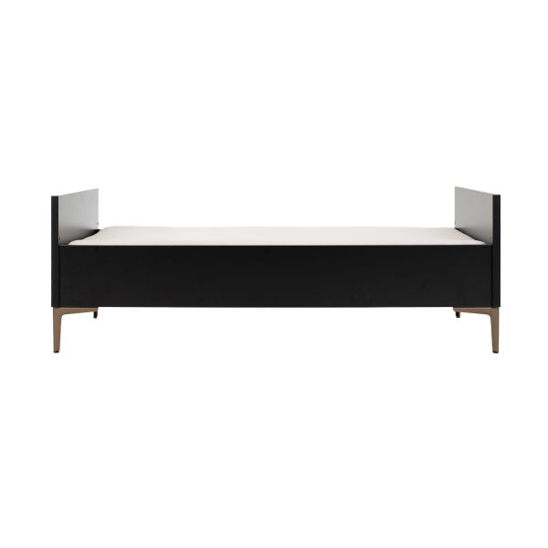 TWF Ledikant 70 x 140 - Commode XL 3 Laden 1 Deur - Hanglegkast 2 Deuren 1 Lade Modena Metaal TWF Ledikant 70 x 140 - Commode XL 3 Laden 1 Deur - Hanglegkast 2 Deuren 1 Lade Modena Metaal