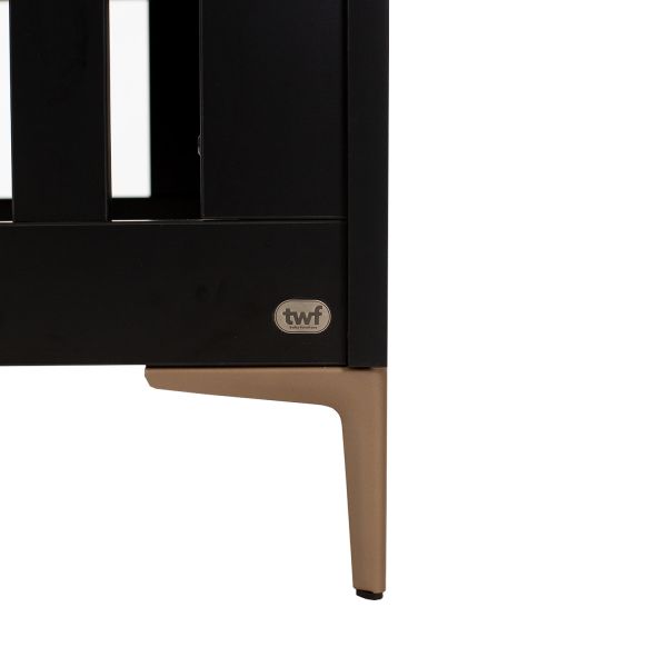 TWF Ledikant 70 x 140 - Commode XL 3 Laden 1 Deur - Hanglegkast 2 Deuren 1 Lade Modena Metaal TWF Ledikant 70 x 140 - Commode XL 3 Laden 1 Deur - Hanglegkast 2 Deuren 1 Lade Modena Metaal