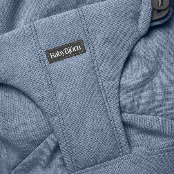 BabyBjörn Bliss Wipstoel - Geweven - Mélange Blauw BabyBjörn Bliss Wipstoel - Geweven - Mélange Blauw