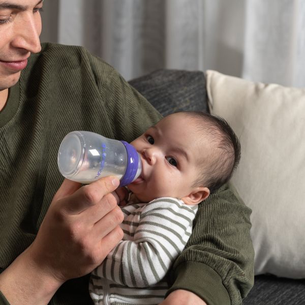 Lansinoh Fles Met Natural Wave Speen 240 ml Lansinoh Fles Met Natural Wave Speen 240 ml