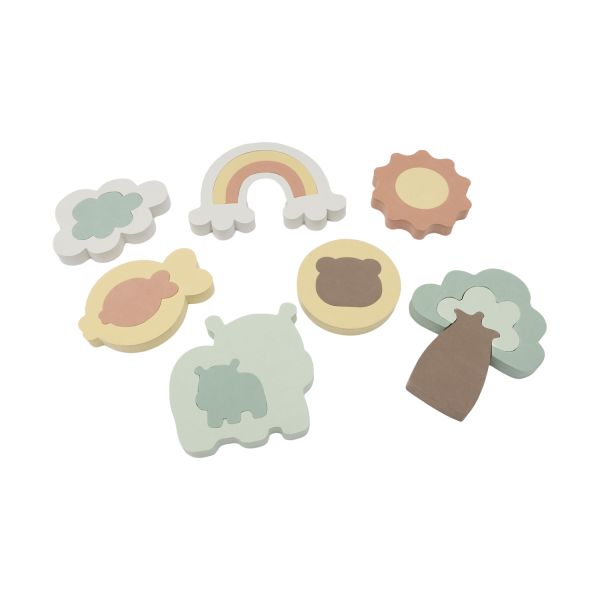 Jollein Badpuzzel - Foam - Kangaroots Jollein Badpuzzel - Foam - Kangaroots
