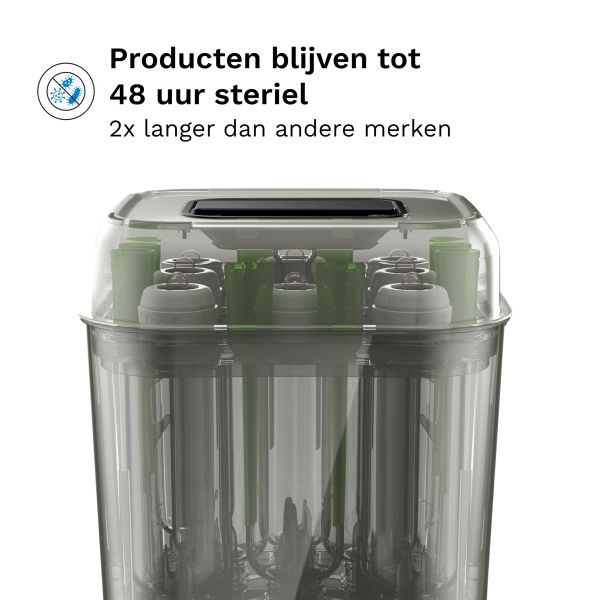 Baby Brezza SuperQuick Sterilisator & Droger - Matt Black