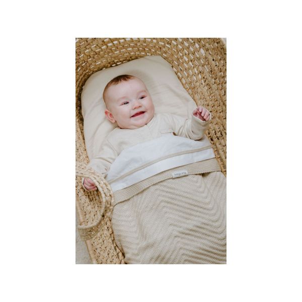 Baby's Only Wiegdeken Grace Warm Linen 70 x 95 cm Baby's Only Wiegdeken Grace Warm Linen 70 x 95 cm