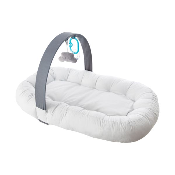 Babyjem Babynest Met Speelboog Grijs