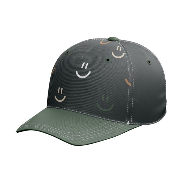 Jep! Kids Cap - Smiley Grey - Maat 54-56 Jep! Kids Cap - Smiley Grey - Maat 54-56