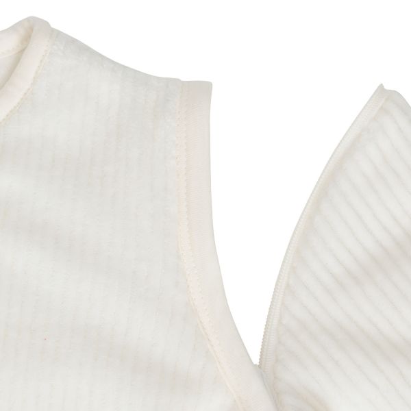 Jollein Slaapzak Winter Met Afritsbare Mouw Rond - 70 cm - Rib - Ivory Jollein Slaapzak Winter Met Afritsbare Mouw Rond - 70 cm - Rib - Ivory